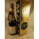 2 bottles in lot 1 - NV Moet Champagne (boxed) and 1 NV Lambrusco Sparkling