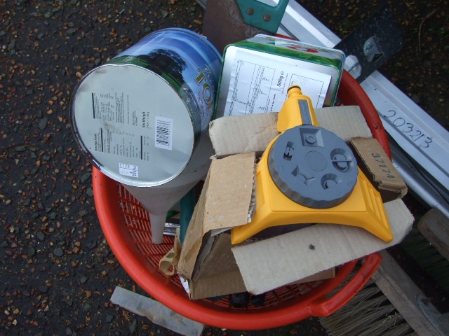 Basket of Odds from Garage