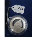 2006 Elizabeth I Alderney £5 coin