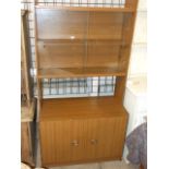 Retro Wall Unit / Room Divider 33 inches wide 72 tall