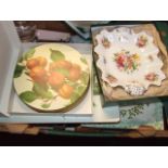 4 Boxes of Assorted China placemats etc