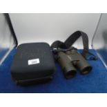 Forest Optics 8 x 42 waterproof binoculars, cased plus Allen binocular strap
