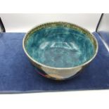 Rubens Ware Pomegranate Bowl 9 x 4 1/2 inches