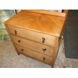3 Draw Chest of Drawers 30 inches wide 17 deep 30 tall