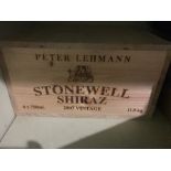Peter Lenham Stonewell Shiraz 2007 Vintage 6 x 750ml bottles in unopened wooden case