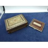 Cigarette Case and Box