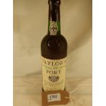 1 bottle of Taylors 20 year old Tawny Port, bottled 1979