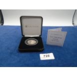 Charles I original silver shilling, boxed with certificate of authenticity