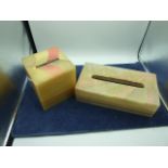 Onyx / Alabaster Tissue Box Covers
