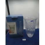 Waterford crystal marquis shelton collection 10" vase