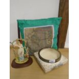 Mixed lot to incl sandlandware bowl, Leonardo collection the flower garden etc