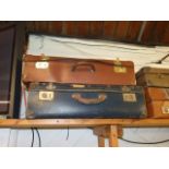 4 Vintage Suitcases