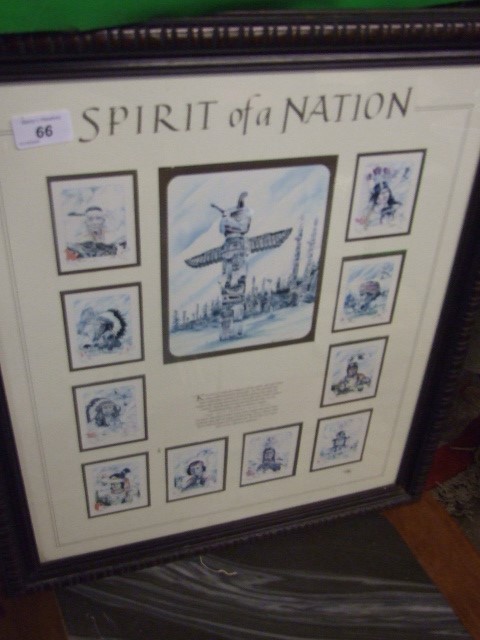 Spirit of a Nation framed cards