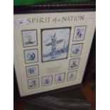 Spirit of a Nation framed cards