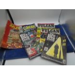 Collection of vintage comics etc
