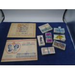 Cigarette card books 'Our King and Queen' and 'The Kings and Queens of England 1066-1935' plus