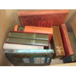 Box Books including EE Cummings Complete poems vol 1 and 2