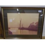 "Suffolk Dawn" Limited edition 8/50 framed photograph, Geraldine Hillmer