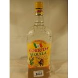 1 bottle of Corrida Tequila Silver SPR