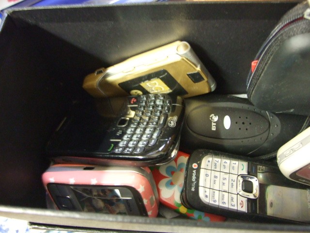 Box Mobile Phones ( some shop display dummy ones )