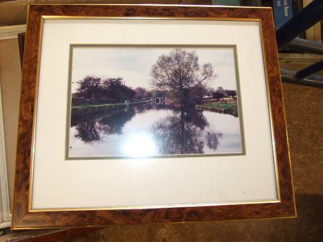 Framed Etching of Old Time London & 4 other pictures - Image 4 of 6