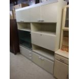 2 Retro Wall Units