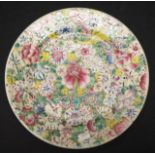 Chinese Republic famille rose plate