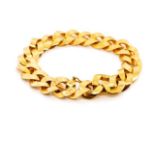 Vintage 9ct rose gold bracelet