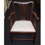 Good Georgian armchair