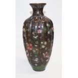 Vintage Japanese cloisonne vase