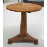 Australian colonial birds eye huon pine side table