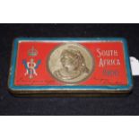 Queen Victoria South Africa 1900 boar war tin