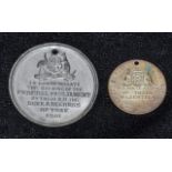 Two Commemorative medallions