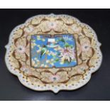 Good Chinese cloisonne plate