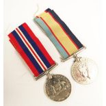 Two WWII Australian Service Medals