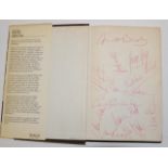 Manchester United 1967 soccer team signatures