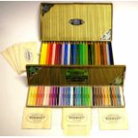 Vintage box Derwent England Lay-Out colour pencils