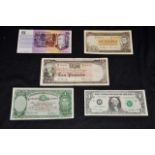 Three Commonwealth of Australia bank notes
