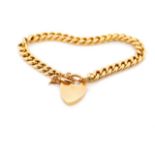 Antique 15ct yellow gold bracelet