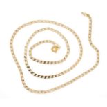 9ct yellow gold chain necklace