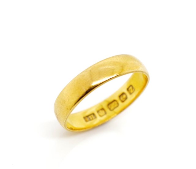 George V 22ct yellow gold ring