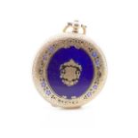 Antique enamel fob watch for restoration or parts