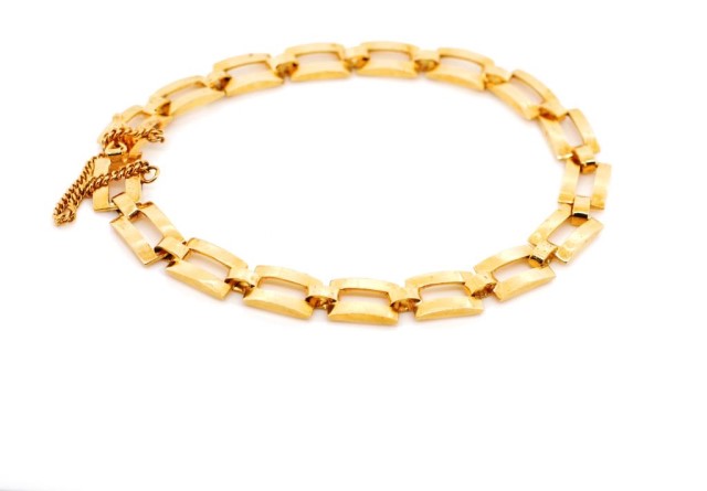 10ct rose gold bracelet