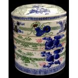 Antique Japanese Imari food dome