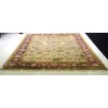 Large oriental woollen rug