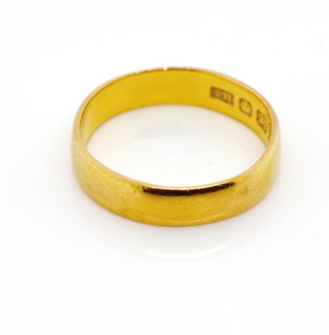 George V 22ct yellow gold ring - Image 5 of 5