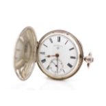 Victorian sterling silver pocket watch