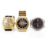 Three Vintage Seiko watches