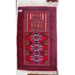 Middle Eastern woollen rug
