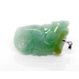 Oriental jade pendant
